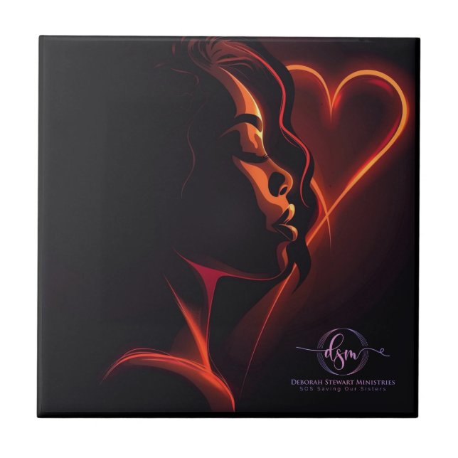 MATTER OF THE HEART #2 TILE (Front)