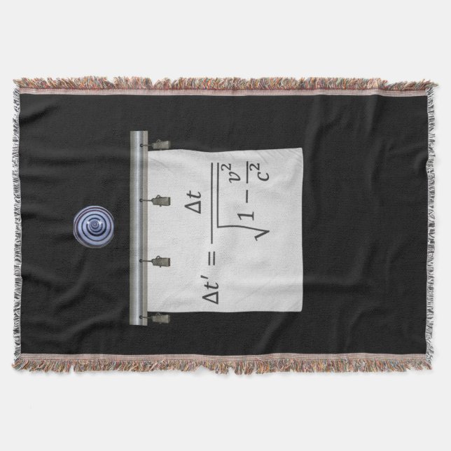 Matter of Time Throw Blanket (Front)