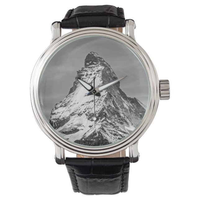 Matterhorn Black and White Watch (Front)