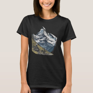 Matterhorn Mountain in the Swiss Alps T-Shirt
