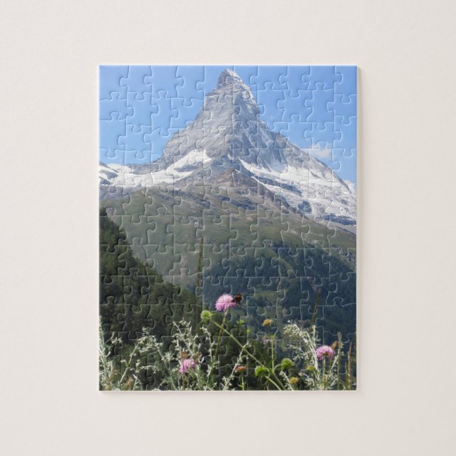 Matterhorn Mountain photo Jigsaw Puzzle (Vertical)