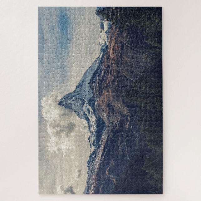 Matterhorn Mountain Summit View Jigsaw Puzzle (Vertical)