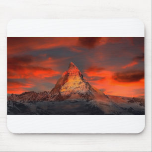 Matterhorn Peak at Dawn Mouse Mat