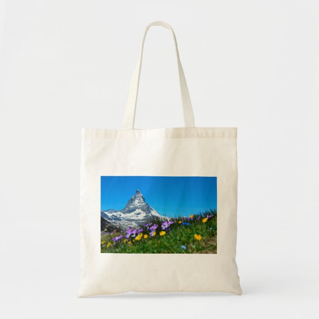 Matterhorn Peak in Spring Tote Bag (Front)