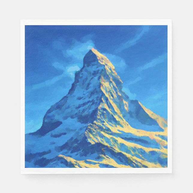 Matterhorn Peak Napkin (Front)