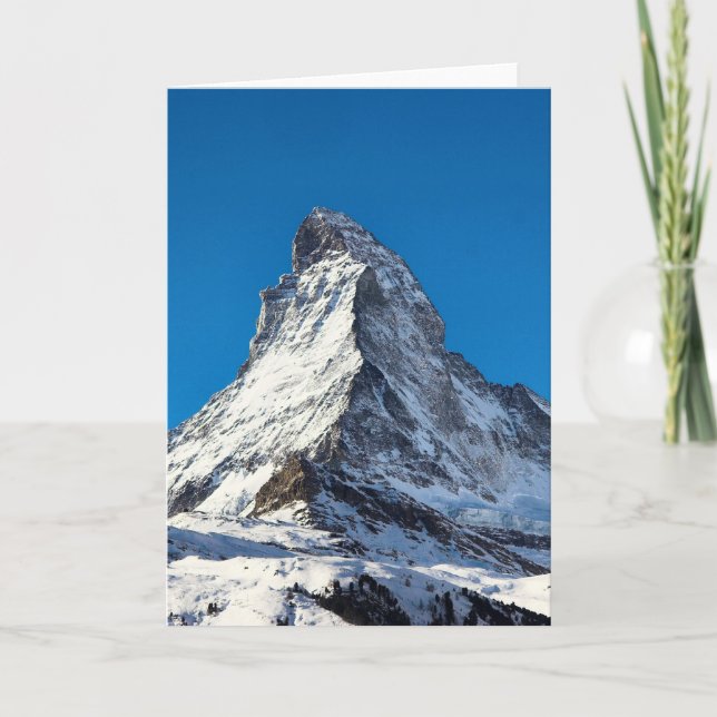 Matterhorn photo card (Front)