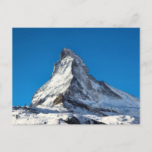 Matterhorn photo postcard