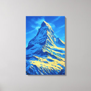 Matterhorn Swiss Alps  Canvas Print