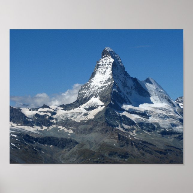 Matterhorn Swiss Alps Poster (Front)