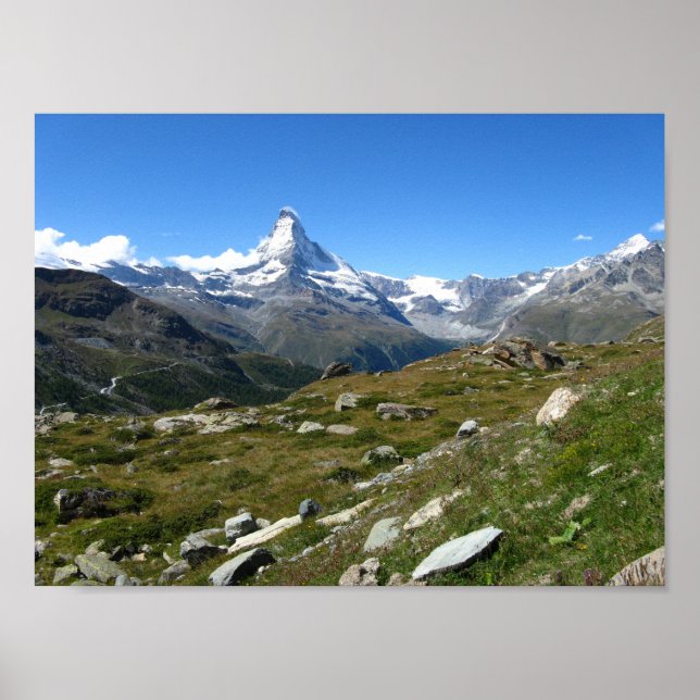 Matterhorn Swiss Alps Value Poster Paper (Matte) (Front)