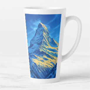 Matterhorn Switzerland Alps Latte Mug
