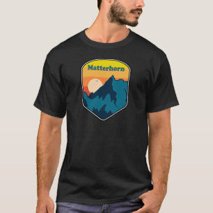 Matterhorn Switzerland Italy Sunrise T-Shirt