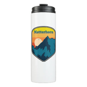 Matterhorn Switzerland Italy Sunrise Thermal Tumbler