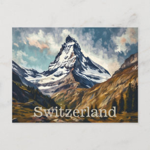 Matterhorn Switzerland Postcard
