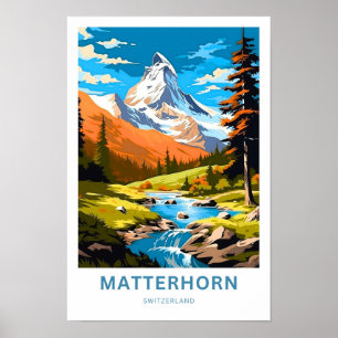 Matterhorn Switzerland Travel Print