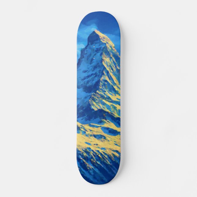 Matterhorn Switzerland Travel Skateboard (Front)