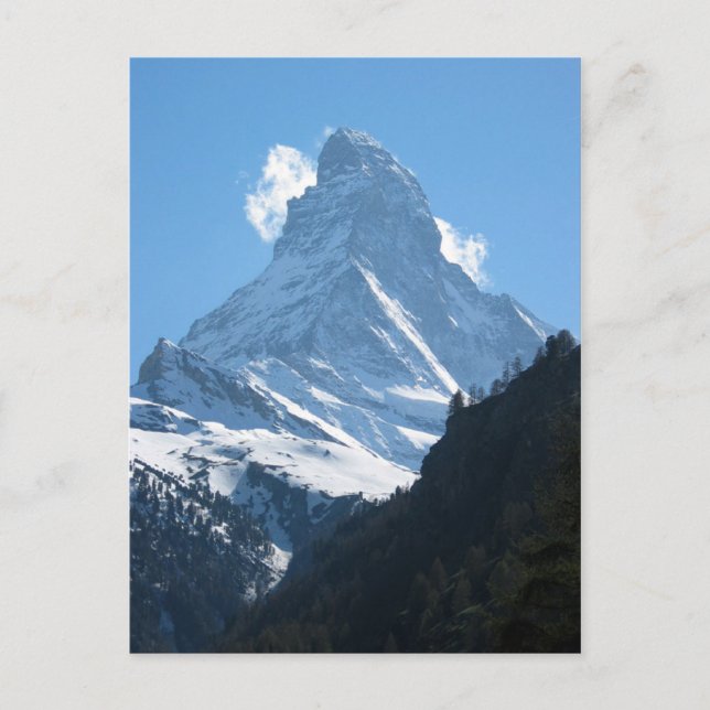 Matterhorn, Zermatt 1 Postcard (Front)