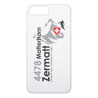 Matterhorn-Zermatt skiing iPhone 8 Plus/7 Plus Case