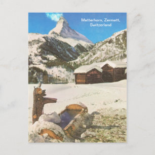 Matterhorn, Zermatt, Switzerland Postcard