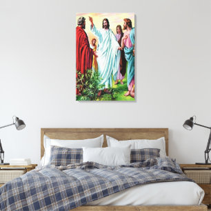 Matthew 10 Jesus Sends Out the Twelve Canvas Print