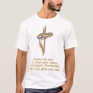Matthew 11:28 t-shirt