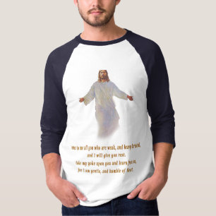 Matthew 11:28 t-shirts