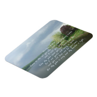 Matthew 11 cloudy river magnet