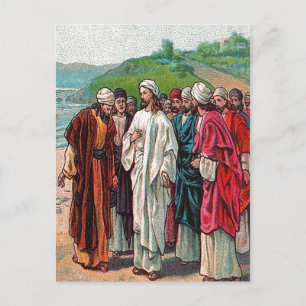 Matthew 16:13-14 Who Do Men Say That I Am postcard