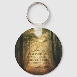 Matthew 17:20 key ring