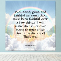 Matthew 25:21