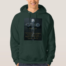 Matthew 4:17 – Repent Cross Hoodie