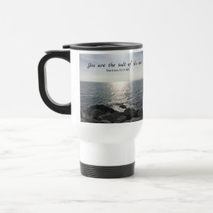 Matthew 5:13 You are the Salt of the Earth Ocean Travel Mug