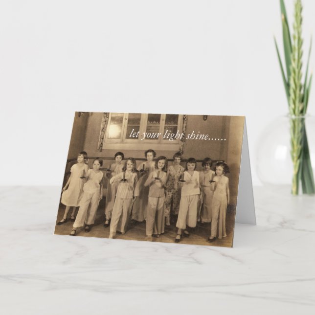 Matthew 5:16 Bible Verse Thank you card (Front)