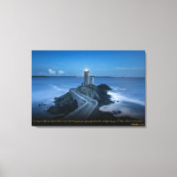 Matthew 5:16 Christian Bible Verse Canvas Art