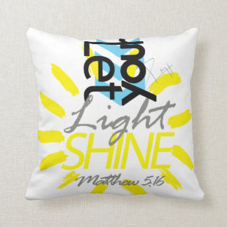 Matthew 5:16 cushion