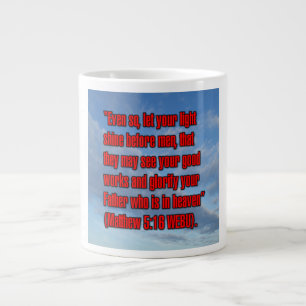Matthew 5:16 WEBU Mug