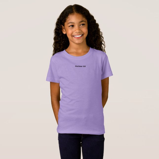 Matthew 5:8  T-Shirt (Front Full)
