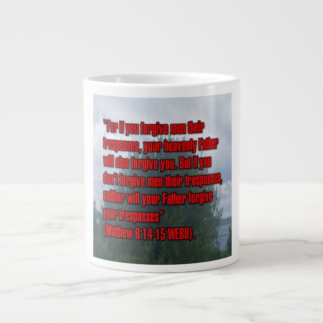 Matthew 6:14–15 WEBU Mug (Front)