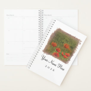 MATTHEW 6:28 - Personalized Day Planner