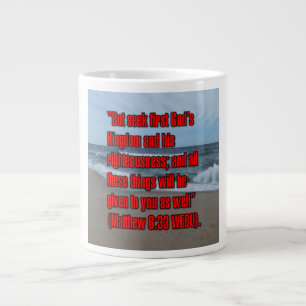 Matthew 6:33 WEBU Mug
