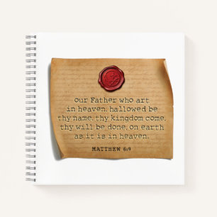 MATTHEW 6:9 - Journal