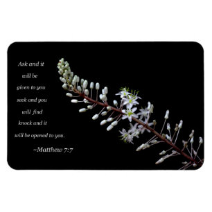 Matthew 7:7 magnet