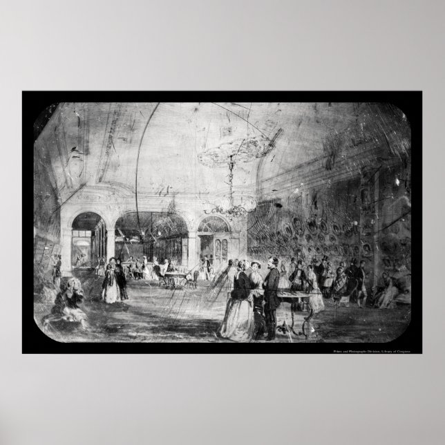 Matthew Brady Daguerreotype 1854 Poster (Front)