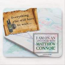 Matthew Connor Adventure series Mouse Pad