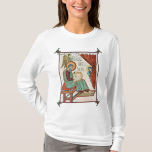 Matthew From Lindisfarne Mediaeval Manuscript T-Shirt