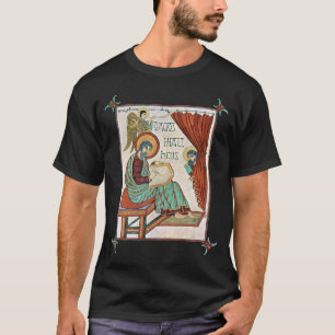 Matthew From Lindisfarne Mediaeval Manuscript T-Shirt