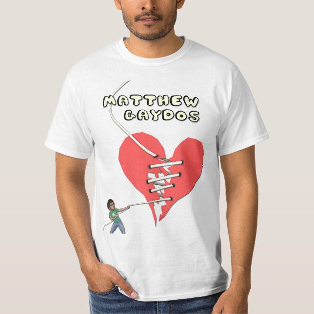 Matthew Gaydos Broken Heart Tshirt (Front)