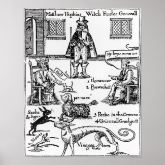 Matthew Hopkins, the Witchfinder General Poster