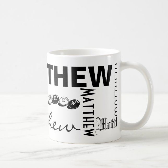 MATTHEW - Personalise The Mug (Right)