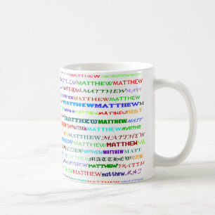 Matthew Text Design II Mug II